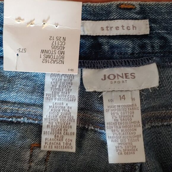 Jones  Sport Stretch Bootleg  Sz 14 NWT - Picture 3 of 6